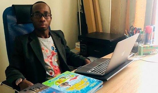 В Суоярви преподаватель из Африки учит детей французскому языку